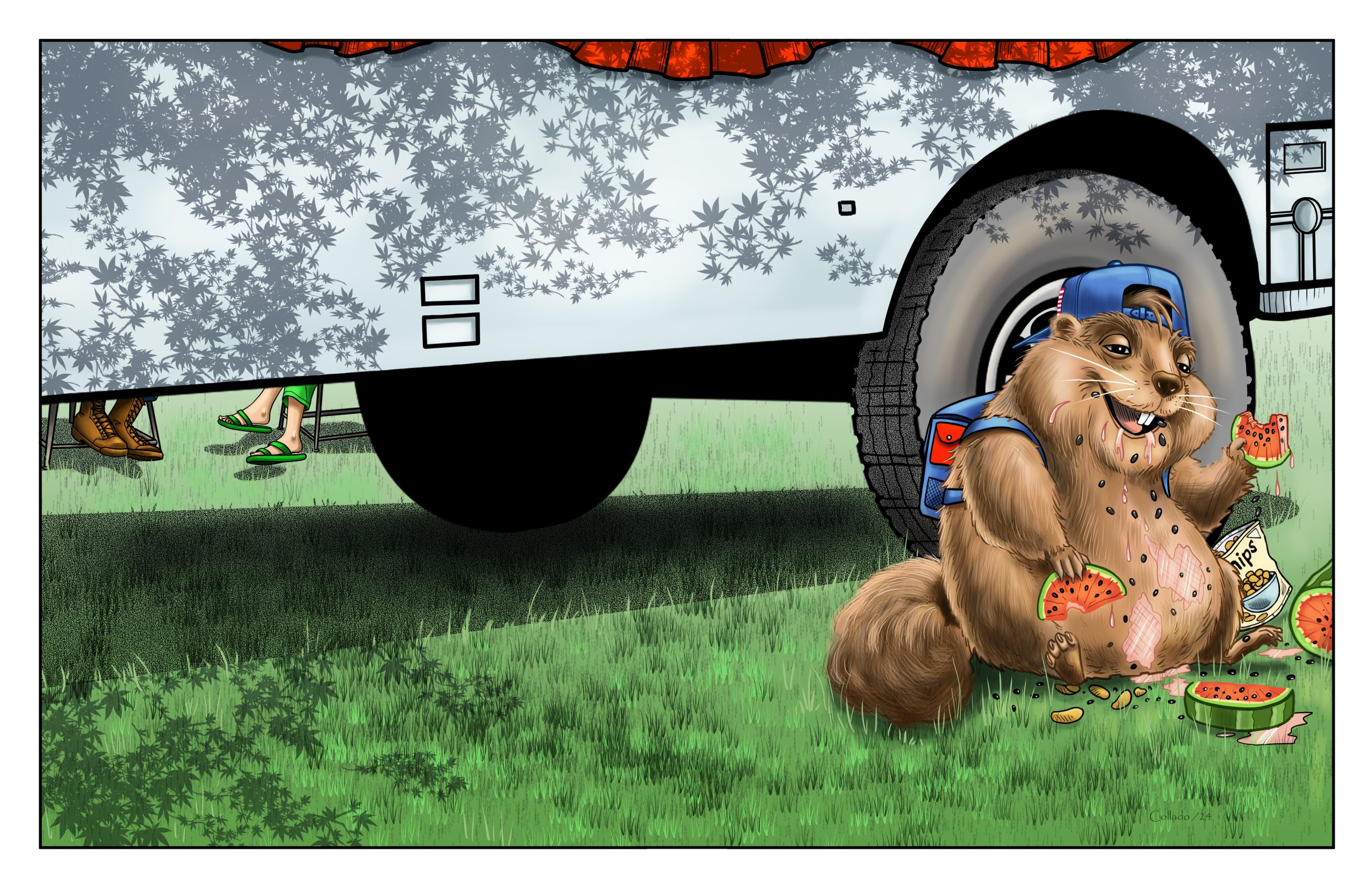 Illustration 3 from the Tales of Paulie series